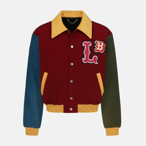 Lover Boy Color Block Letterman Jacket