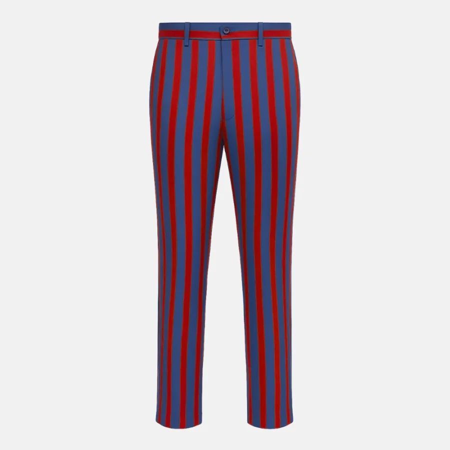 Austin Powers Pinstripe Suit Costume - Image 3
