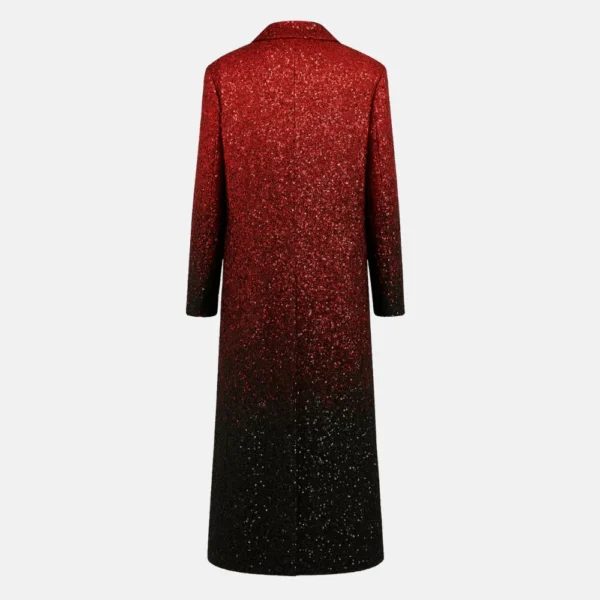 Eras Tour Taylor Swift Red Sequin Coat