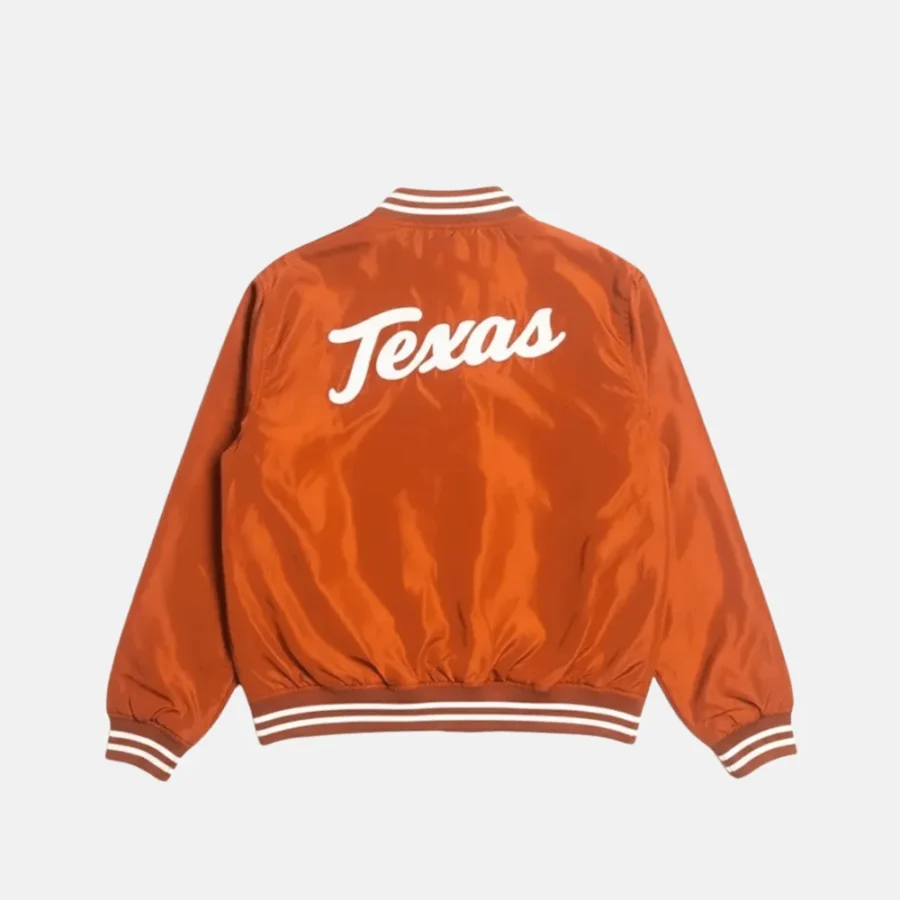 Texas Script Longhorns Bomber Jacket