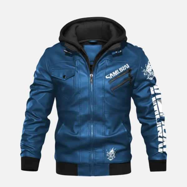 Cyberpunk 2077 Blue Samurai Jacket