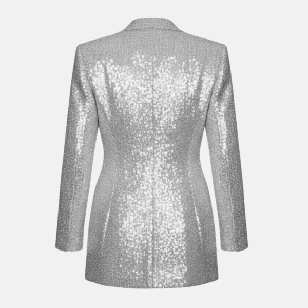 Taylor Swift Eras Tour Silver Blazer