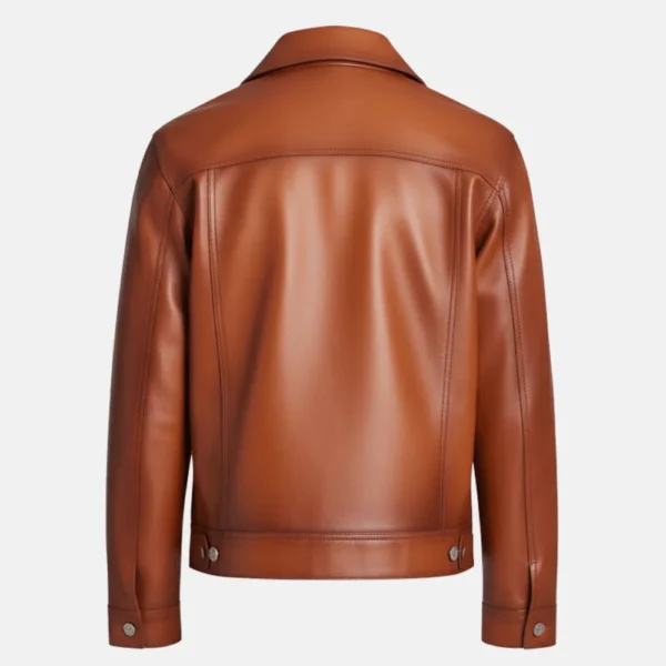 Mike Epps Brown Leather Jacket