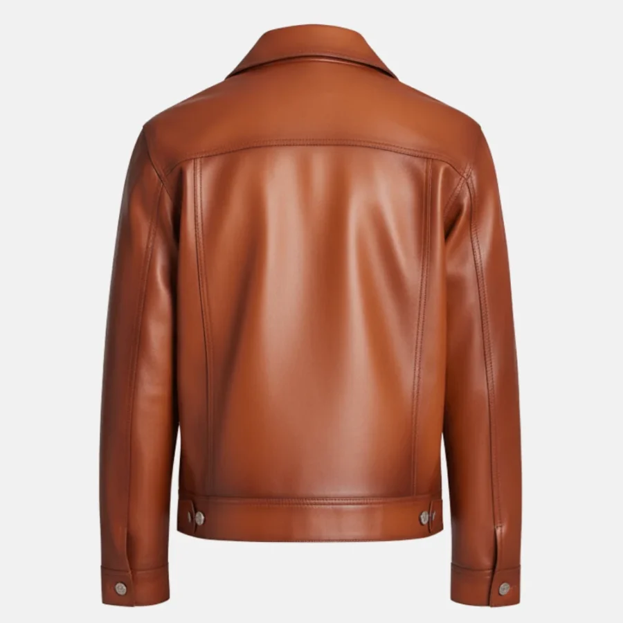 Mike Epps Brown Leather Jacket