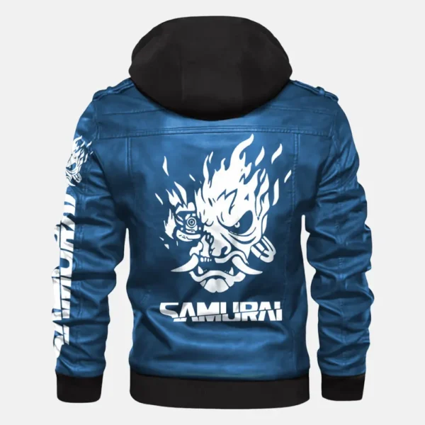 Cyberpunk 2077 Blue Samurai Jacket