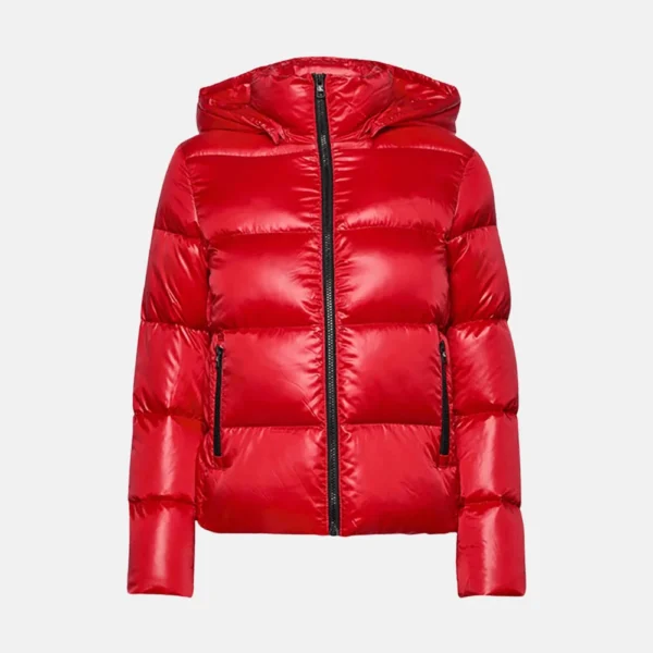 Elias Red Puffer Jacket
