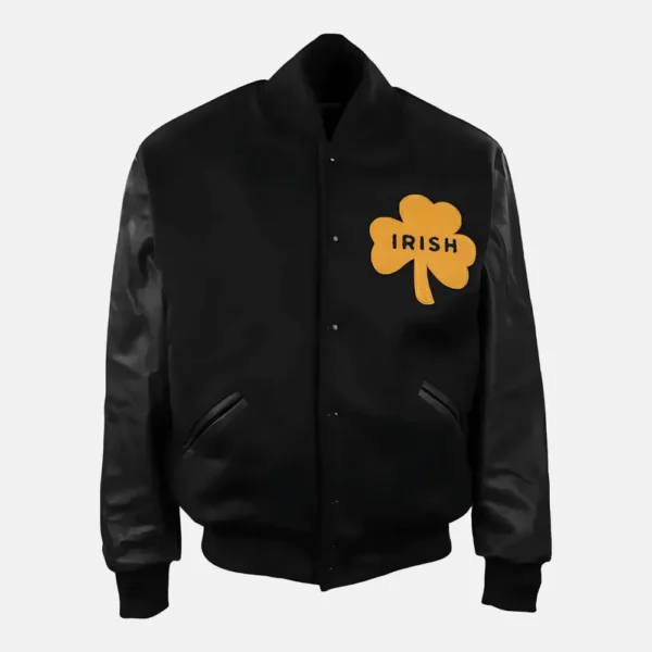 Notre Dame Rudy Irish Varsity Jacket