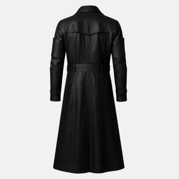 The Crow Eric Black Leather Coat