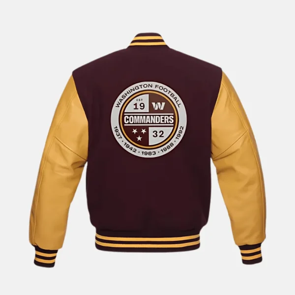 Commanders Varsity Jacket