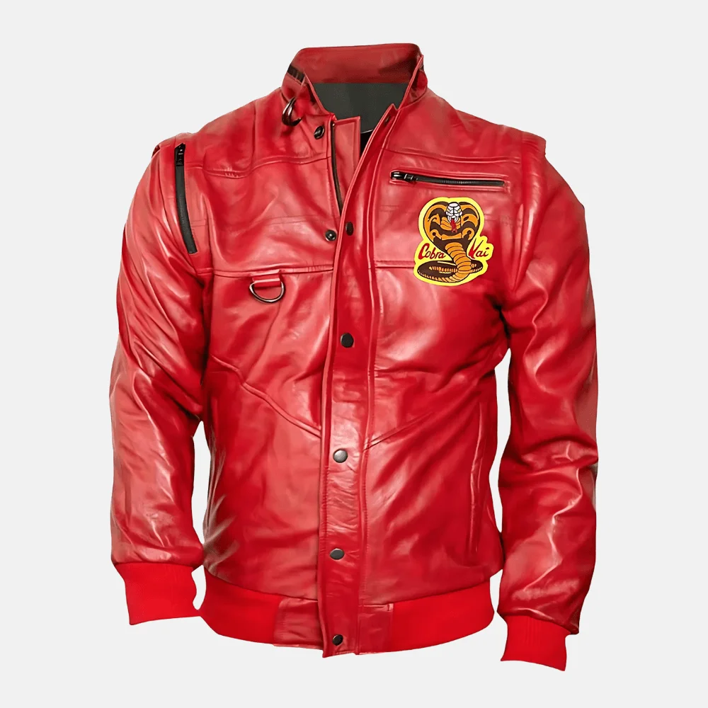 Cobra Kai Johnny Lawrence Red Jacket
