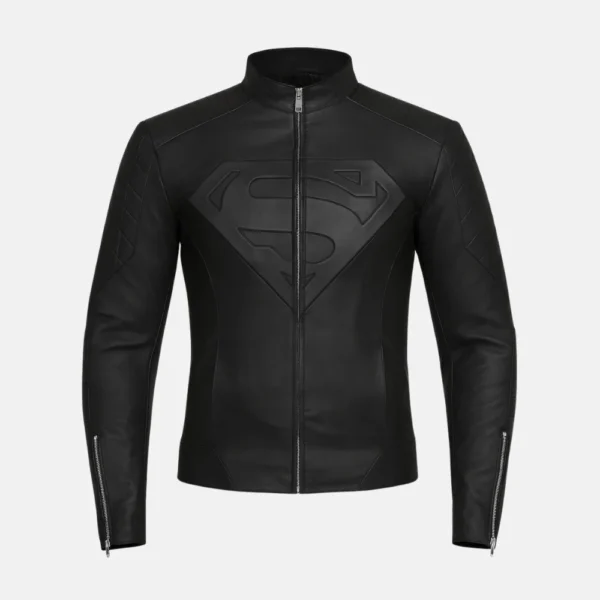 Men's Superman Smallville Jacket Black