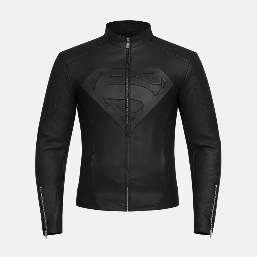 Men's Superman Smallville Jacket Black