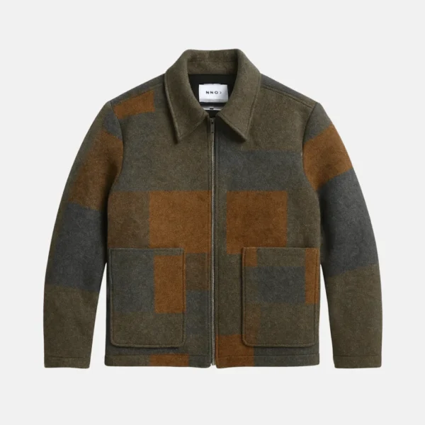 The Bear 2022 Carmen Berzatto Check Wool Jacket
