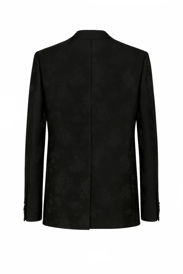 Euphoria Dominic Fike Black Floral Blazer