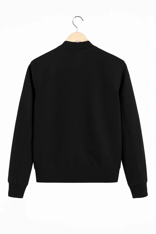 Euphoria Nate Jacobs Black Bomber Jacket