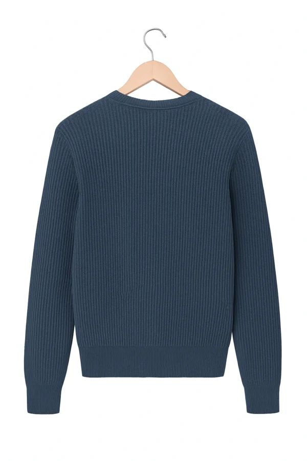 Euphoria Nate Jacobs Blue Knitted Cardigan