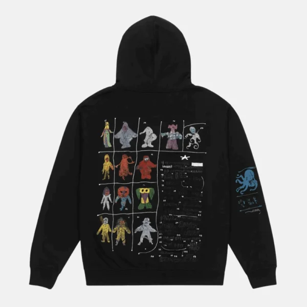 Euphoria Jules Vaughn Black Graphic Print Hoodie