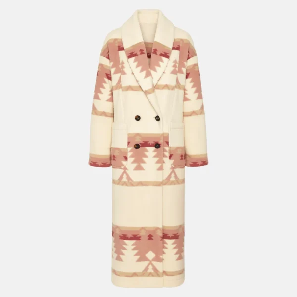 Beth Dutton Pink Coat