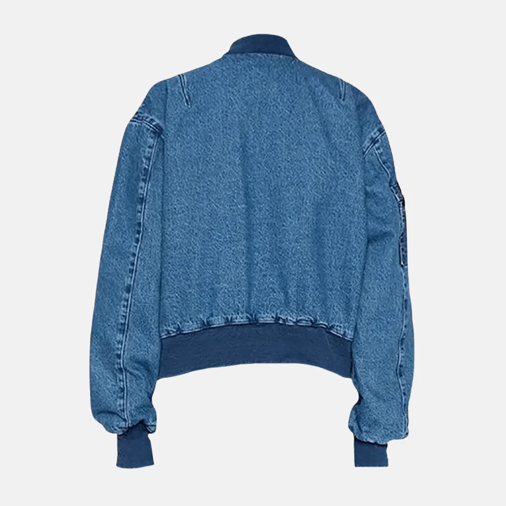 Nobody Wants This Kristen Bell Blue Denim Jacket