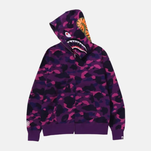Purple Bape Hoodie
