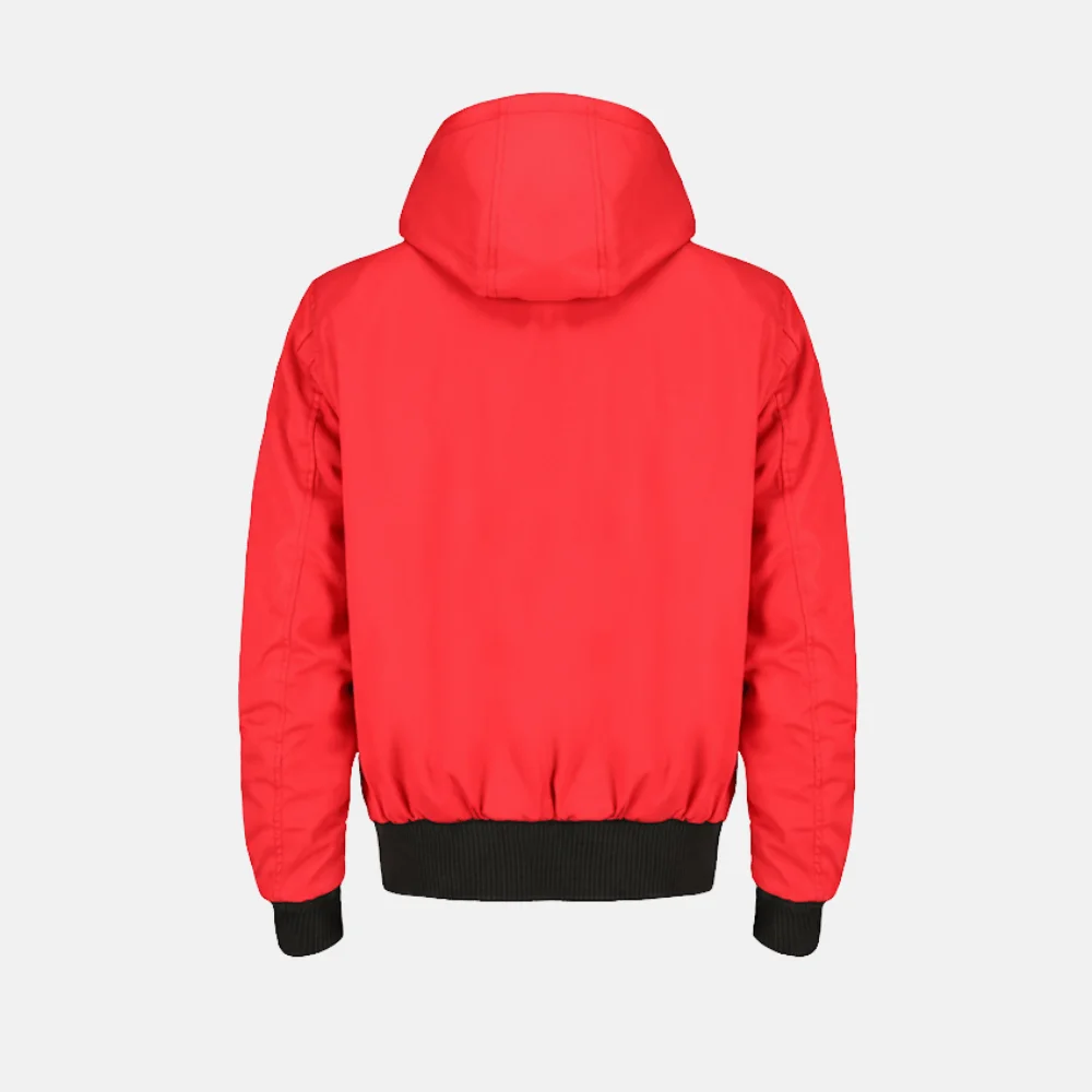 Jimmy 6666 Red Ranch Hooded Jacket