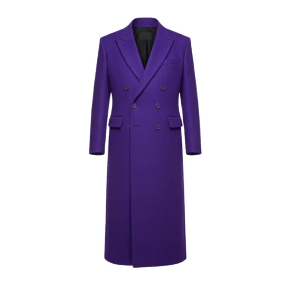 Only Murders in the Building Oliver Putnam Purple Long Coat