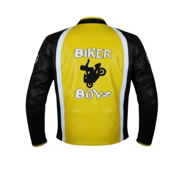 Derek Luke aka Biker Boyz Kid Yellow Motorcycle Jacket