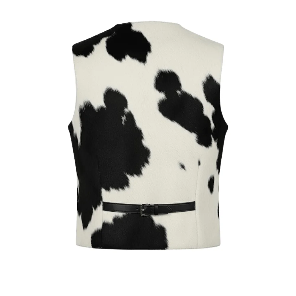 Dwayne Johnson Cowhide vest