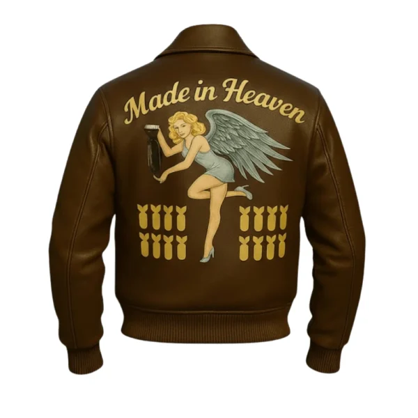 Chris Redfield Men's Made in Heaven Air Force Flight Jacket