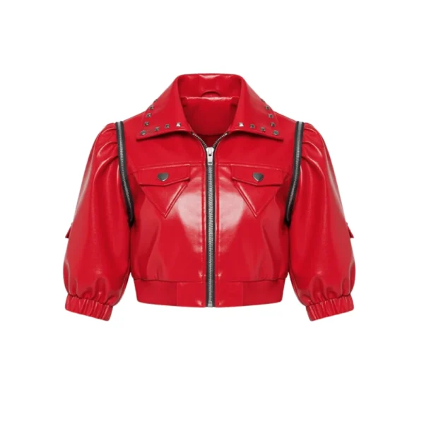 Descendants the Rise of Red Kylie Cantrall Red Leather Jacket