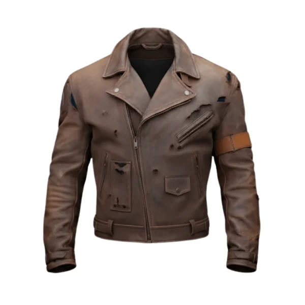 Captain America Brown Leather Jacket
