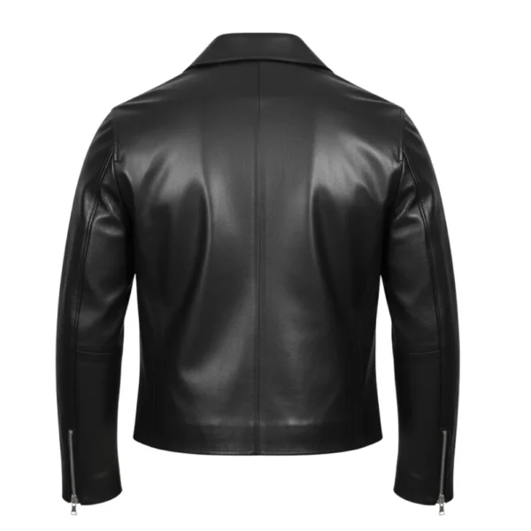 A Very Jonas Christmas Movie Nick Jonas Black Leather Jacket