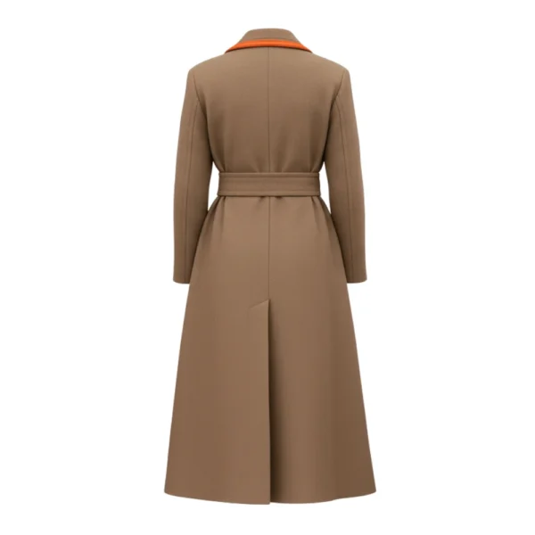 Halloween 2025 Melania wool Trench Coat
