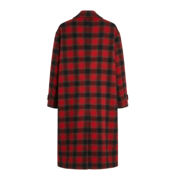 One Battle After Another Leonardo DiCaprio Plaid Coat