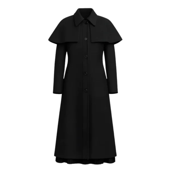 Jenna Ortega Wednesday S02 Coat