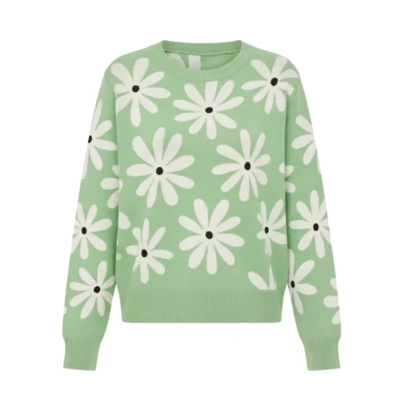 Girl Meets Farm S15 Molly Yeh Green Sweater