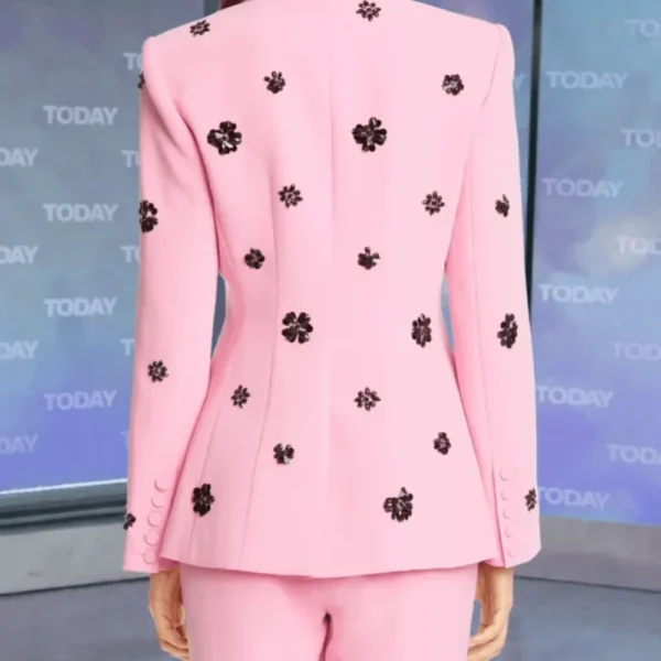 The Today Show Jill Martin Pink Floral Blazer