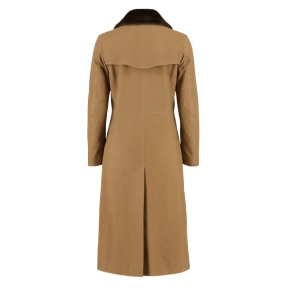 Yellowstone Kelly Reilly Brown Long Coat