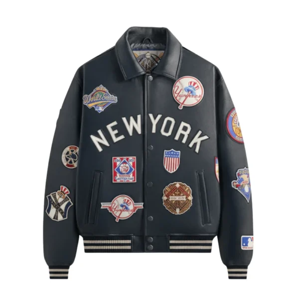 Kith & AVIREX for the New York Yankees Leather Jacket