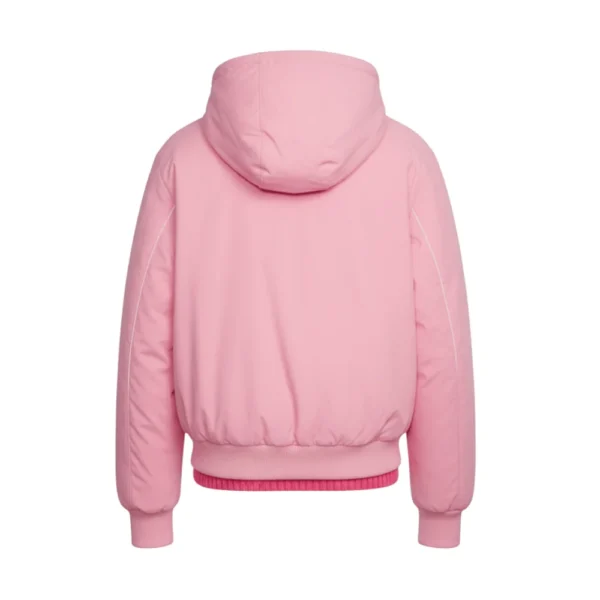 Marty Supreme Timothée Chalamet Pink Hooded Jacket