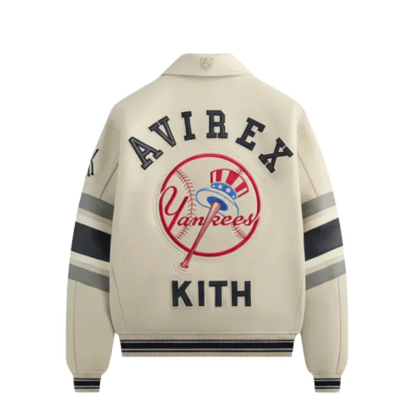 Kith & AVIREX for the New York Yankees Leather Jacket