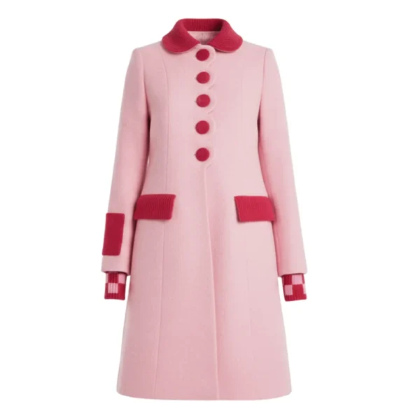 The Today Show Jenna Bush Hager Pink Coat
