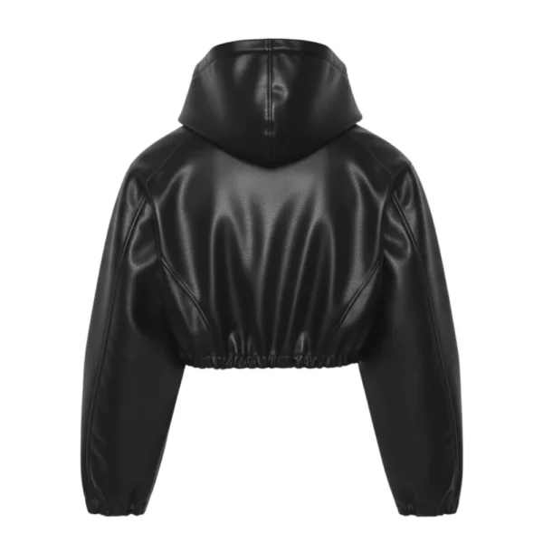 Kylie Jenner Black Leather Jacket