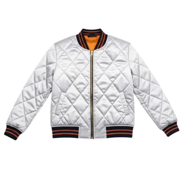 70’s Silver Wings Bomber Jacket