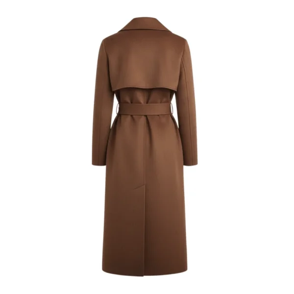 Clayface Jessica Grundle Brown Trench Coat