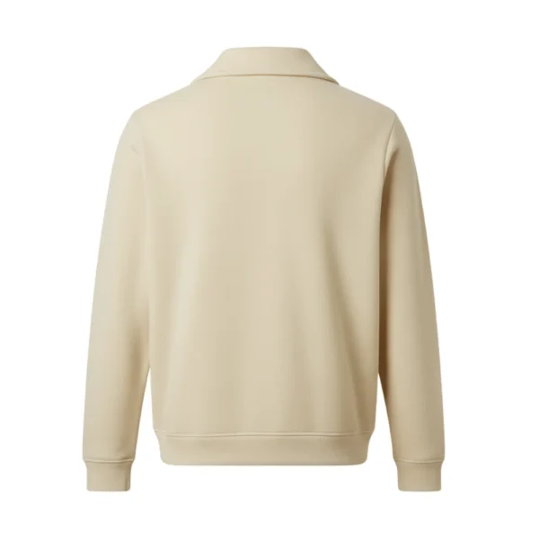 Brad Pitt Off White Sweatshirt