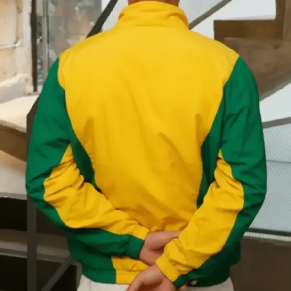 Marty Supreme Timothée Chalamet Green & Yellow Jacket