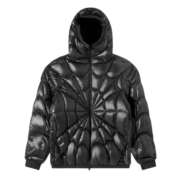 Edward Spider Black Puffer Jacket