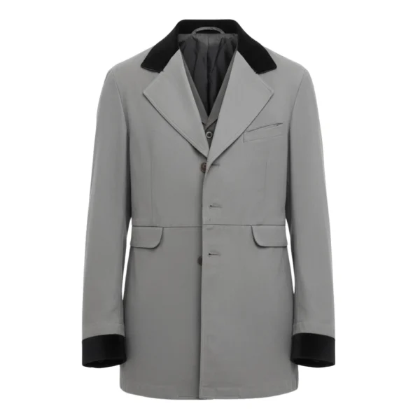 Frontier Crucible Armie Hammer Grey Blazer