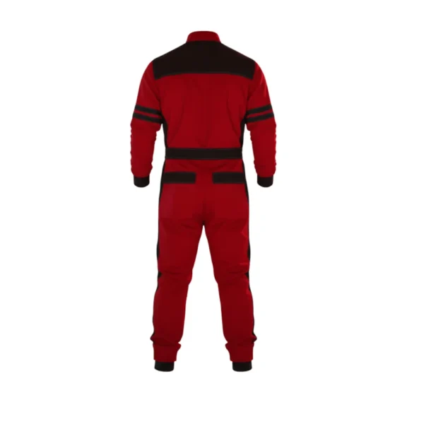 The Running Man Glen Powell Red JumpSuit
